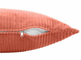 Cushion Cover 6 pcs ALMELO Red Orange 65 x 65 cm Corduroy 915502