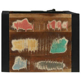 Bathroom Cabinet Brown 40 x 30 x 90 cm Solid Reclaim Wood 4013612