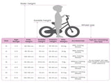 Kids Bike 14 Inches for 3-5 Years Old White 42009451