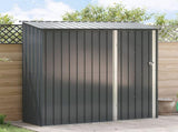 Garden Sheds Anthracite 203.5 x 73 x 200 cm Metal 42011301