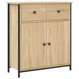 Sideboard Sonoma Oak 70x30x80 cm Engineered Wood 835525