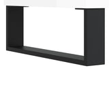 ZNTS Coffee Table High Gloss White 100x50x45 cm Engineered Wood 830838