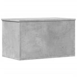 ZNTS Storage Box Concrete Grey 60x35x35 cm Engineered Wood 840677