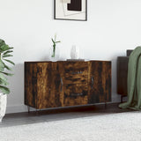 Sideboard Smoked Oak 100x36x60 cm Engineered Wood 828169