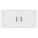 Wall Mounted TV Cabinet White 80x34.5x40 cm 816624