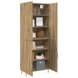 Highboard Artisan oak 69.5 x 34 x 180 cm Engineered Wood 3394579