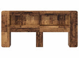 Headboard Cabinet with Storage Old Wood Engineered Wood 8001289