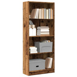 Bookcase Old Wood 60x24x143 cm Engineered Wood 857819