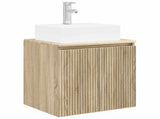 Bathroom Cabinet Set 3 pcs Sonoma Oak 49.5 x 41 x 62.5 cm 3405649