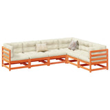 Garden Sofa Set Wax brown Solid pine wood Large Modular 3299453