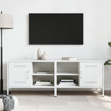 TV Cabinets 2 pcs White 68x39x50.5 cm Steel 843005
