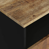 Bedside Cabinet 50x33x62 cm Solid Wood Mango&Engineered Wood 350664