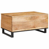 Coffee Table Artisan Oak 80 x 54 x 40 cm Solid Mango Wood 4018057