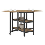 Dinning Table 122 x 80 x 76.5 cm Engineered Wood Artisan Oak 8006042