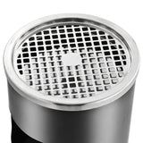 Ashtray Dustbin Hotel 30 L Steel Grey 51089