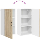 Wall Cabinet PORTO Sonoma Oak 50 x 31 x 100 cm Engineered Wood 885477