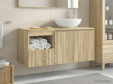 Bathroom Furniture Set 2 pcs Sonoma Oak Engineered Wood 3404026