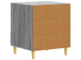 Bedside Table Grey Sonoma 43 x 39.5 x 66.5 cm Engineered Wood 895021