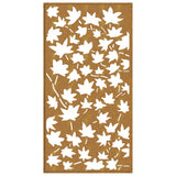 Garden Wall Decoration 105x55 cm Corten Steel Maple Leaf Design 824479