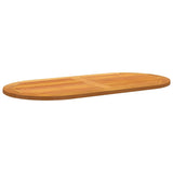 Table Top Oil Natural 110 x 55 x 2 cm Solid Acacia Wood 4108101