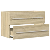 Sink Cabinet Old Wood 80x38.5x48 cm Engineered Wood 856227