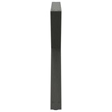 Dining Table Legs 2 pcs Anthracite 90x cm Steel 4012734