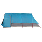 Family Tent Tunnel 8-Person Blue Waterproof 94735