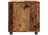 Rolling Cabinet Old Wood 45x38x54 cm Engineered Wood 856654
