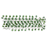 Artificial Grape Leaf Trellis Expandable Green 5 pcs 190x60 cm 366583