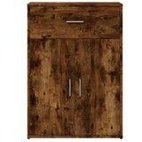 Sideboards 2 pcs Smoked Oak 60x30x84 cm Engineered Wood 3276599