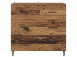 Sideboard Old Wood 69.5 x 34 x 90 cm Engineered Wood and Iron 881513