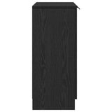 Sideboard Black Oak 60 x 30 x 70 cm Engineered Wood 862086