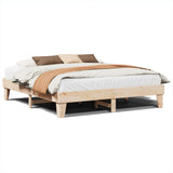 Bed Frame without Mattress 180x200 cm Super King Solid Wood Pine 855346