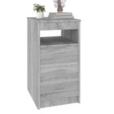 Drawer Cabinet Grey Sonoma Engineered wood Compact Drawer Cabinet 815094