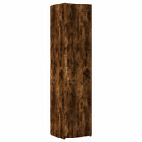 Highboard Smoked Oak 45x42.5x185 cm Engineered Wood 3281410