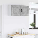 Wall Cabinet PORTO 2 pcs Concrete Grey 40 x 31 x 40 cm 885232