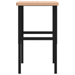 Workbench 100x60x cm Solid Wood Beech Rectangular 3309683