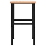 Workbench 100x60x cm Solid Wood Beech Rectangular 3309683