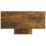 ZNTS Coffee Table Smoked Oak 85x55x31 cm Engineered Wood 815759