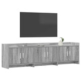 TV Cabinet 168 x 33 x 47 cm Grey Sonoma Engineered Wood 8011208