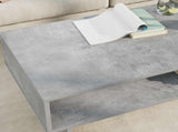Coffee Table Concrete Grey 100 x 46 x 35 cm Engineered Wood 8000239