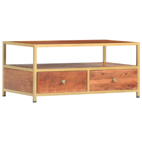 Coffee Table 90x50x40 cm Solid Acacia Wood 286187