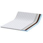 Mattress Pads White 140 x 200 cm PU Foam 4106397