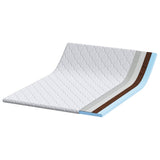 Mattress Pads White 140 x 200 cm PU Foam 4106397