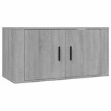3 Piece Wall-mounted TV Cabinet Set Grey Sonoma 80x34,5x40 cm 3188364