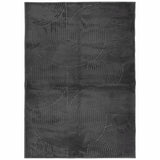 Rug IZA Short Pile Scandinavian Look Anthracite 240x340 cm 375432