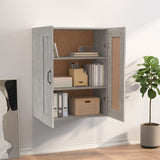 Hanging Wall Cabinet Concrete Grey 69.5x32.5x90 cm 812307