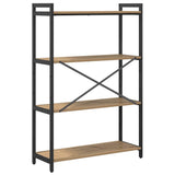 Bookshelf Artisan Oak 80 x 30 x 120 cm Engineered Wood 868424