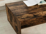 Coffee Table Smoked Oak 100 x 50 x 40 cm Engineered Wood 8000288