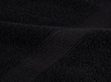 8 Piece Premium Towel Set SOLUND Black 600 gsm 137548